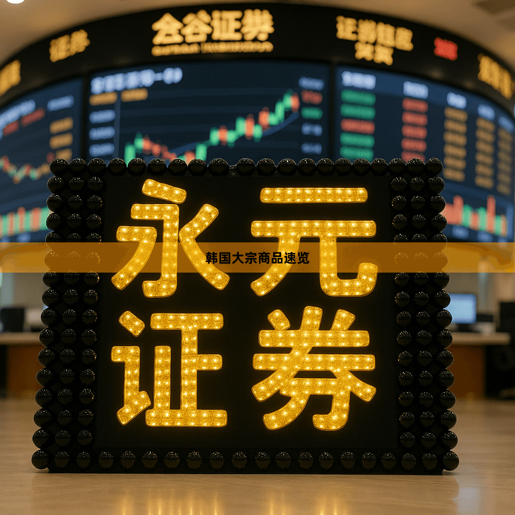 韩国大宗商品速览